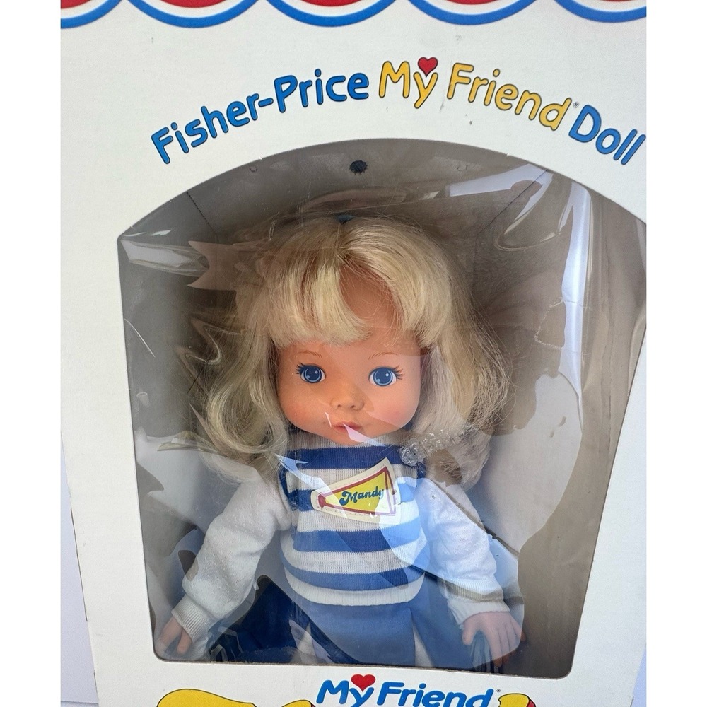 Vintage Fisher-Price 1984 "My Friend Mandy" 16" Doll In Box NEW